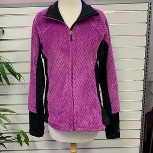 Avalanche Rose/Black zip up jacket